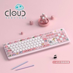 Teclado Inalambrico Lindos Dibujos