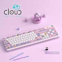 Teclado Inalambrico Lindos Dibujos