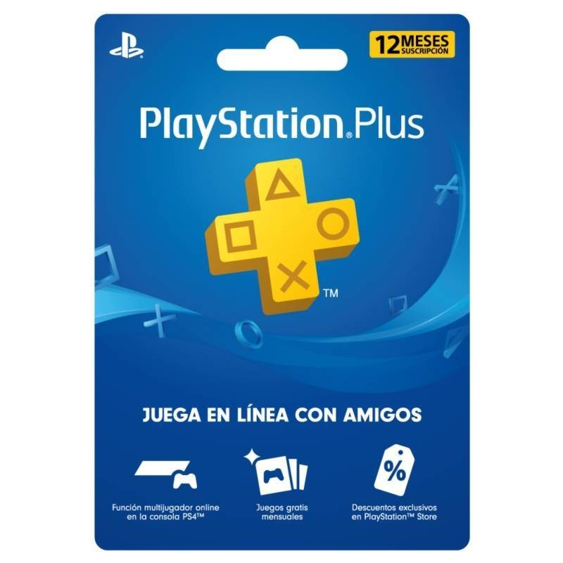 Play Station Plus 12 Meses