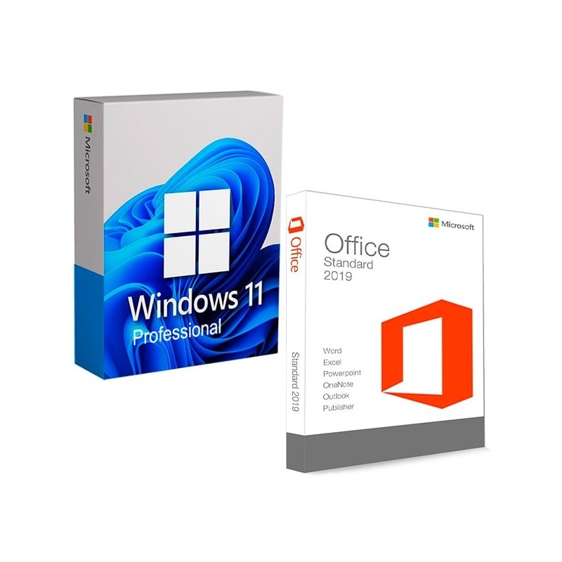 Windows 11 Pro + Office 2019 Pro