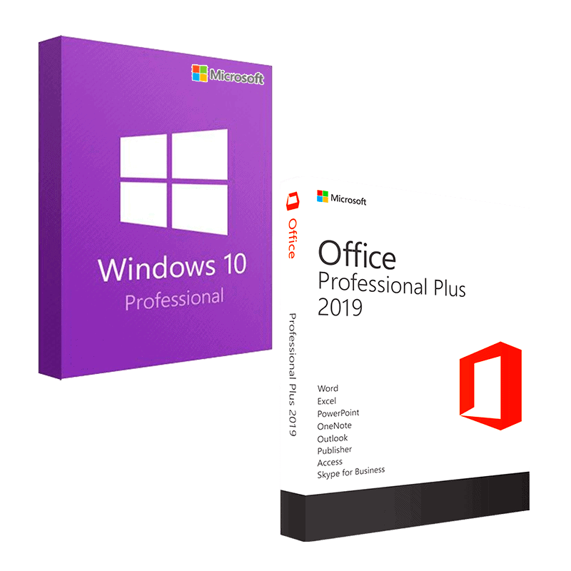 Windows 10 Pro + Office 2019 Pro